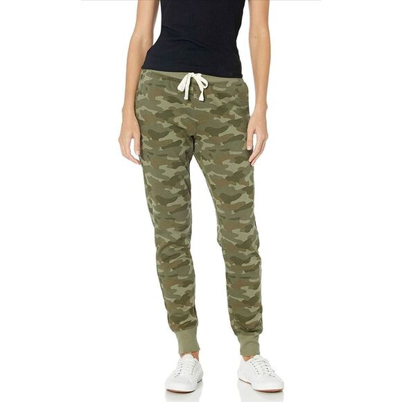 Amazon Essentials Pants - NEW Camoflauge French Terry Fleece Jogger Sweatpant XS